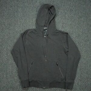 Mack Weldon Hoodie Men Medium Gray Full Zip Pockets Hooded Athletic